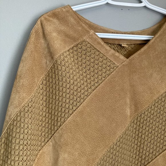 Nevada Suede Fringe Poncho - Picture 5 of 8